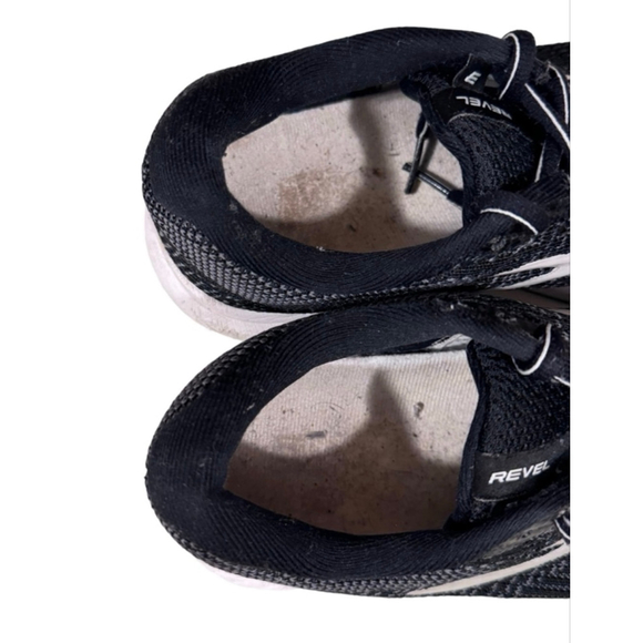 Brooks Revel 3 Women's Running Walking Shoes Sneakers Black/White Size 8.5M - Picture 3 of 12